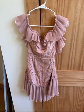 Saints + Secrets Hope mini dress - size small NWOT